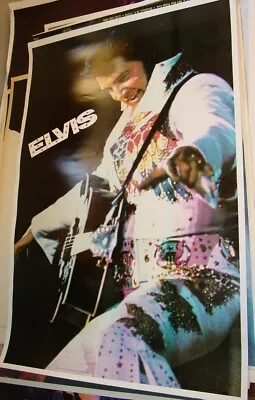 Elvis Presley 1972 Live In Concert The King Rock & Roll Vintage Poster -nice! • $99.95