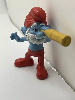 McDonald’s The Smurfs Happy Meal Toy 2011 Papa Smurf • $3.99