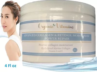 Marine Pro Collagen Cream From Deep Sea Fish Seaweed Extracts Anti Age 4 Oz  • $14