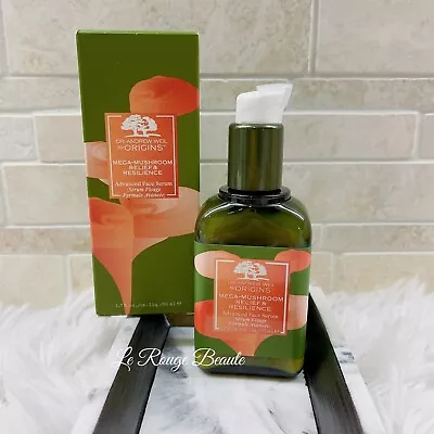 $19.95 • Buy Origins Mega-Mushroom Relief & Resilience Advanced Face Serum 1.7oz 50ml
