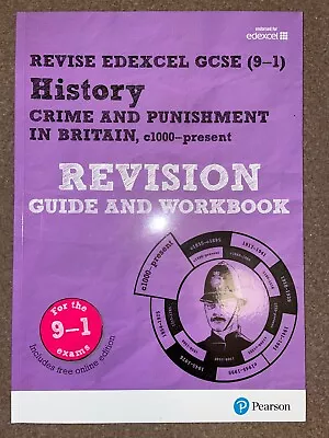 Pearson Edexcel GCSE (9-1) History Crime And Punishment In Britain • £5