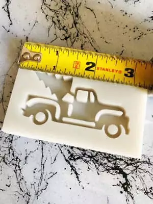 Resin Christmas Tree Truck Silicone Ornament Mold Holiday • $14.99