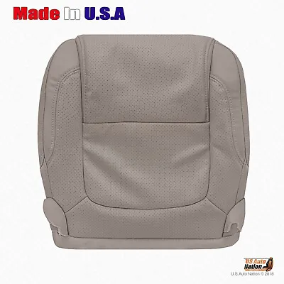 2011 - 2015 Ford Explorer DRIVER Bottom Perforated Leather Seat Cover Stone Gray • $169.28