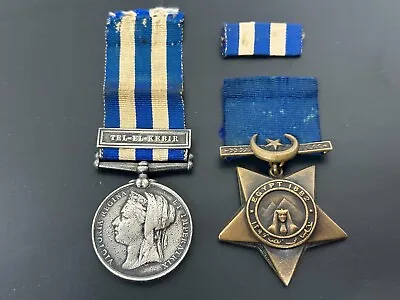 Egypt Tel El Kebir Medal Corporal C.P.L P.Byrnes Khedives Star Set Group 1882 • £380