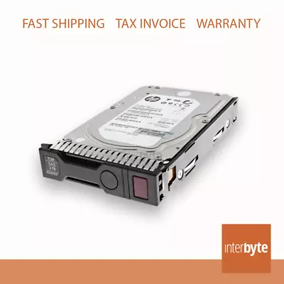 HP 653959-001 3TB 6G SAS 7.2K LFF 3.5 SC HDD Hard Drive Gen8 Gen9 652766-B21 • $64