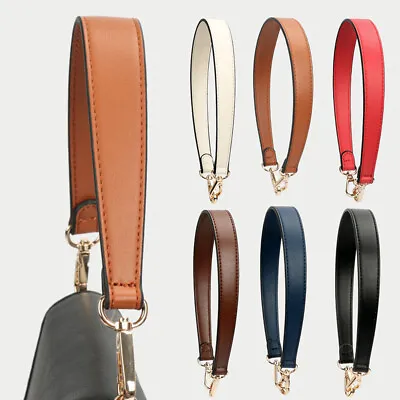 ☆Wide Bag Shoulder Straps Replacement Belt Genuine Leather Strap Handles Handbag • $10.54