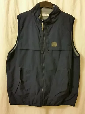 Canyon River Blues Outdoor Blue Vest Pockets Fleece Lining Hunting Mens XL • $35.99