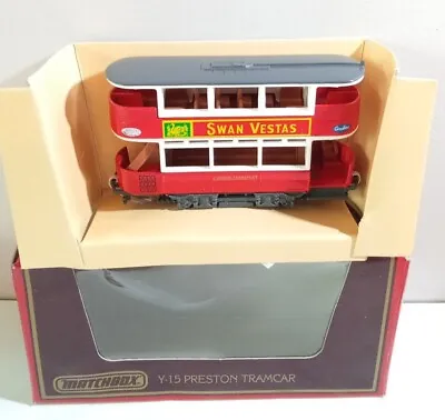 Matchbox Models Of Yesteryear 1:87 Scale Preston Tramcar - London Transport Y-15 • £4.50