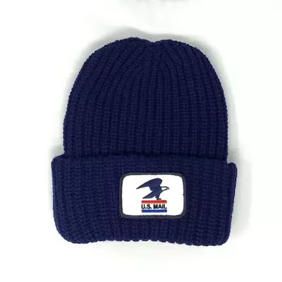 USPS Thick Chunky Beanie With USPS Postal Mailman Beanie Navy • $25