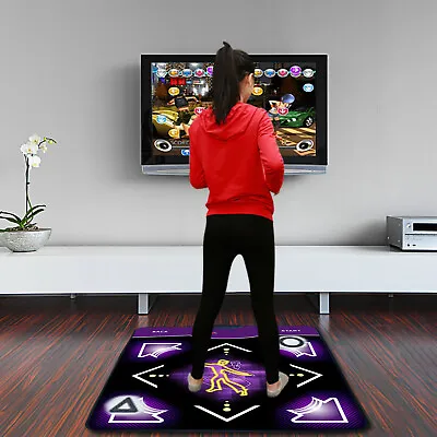 Single User Dance Mats Non-Slip Dancers Step Pads Sense Game Yoga Game Blanket • £16.62