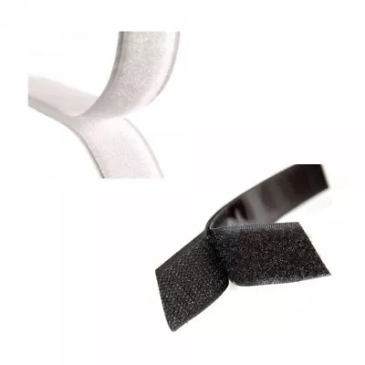 Milward 20mm Or 50mm Black Or White Hook And Loop Tape Sew On Or Stick On • £2.50