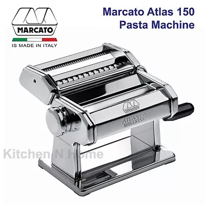 Marcato Pasta Maker Pasta Machine Atlas 150 Wellness Made In Italy • $159.95