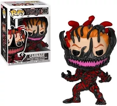 Funko Pop Marvel: Venom - Carnage Cletus Kasady Collectible Figure #367 #33073 • £11.99