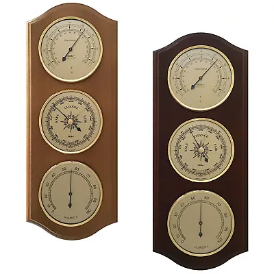 Fischer Weather Station 15  Barometer Thermo-&Hygrometer #9178 - Made In Germany • $219.50