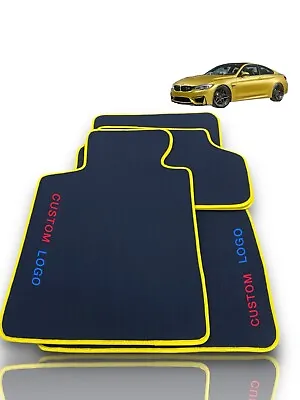 Luxury Carpet Velour Floor Mats Bmw All Models Models Custom Logo Embroidery • $139.99