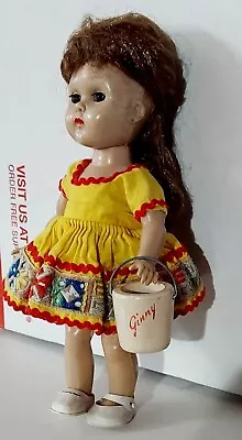 1950's Vogue Ginny Doll- Straight Leg Walker • $20