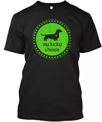 Lucky Charm Canadian Dachshund Rescu T-Shirt Made In The USA Size S To 5XL • $22.99