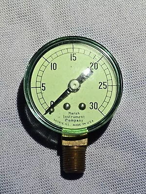 Old Air Pressure Gauge From Marsh Co • $5