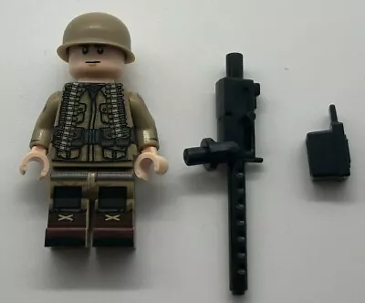 Lego Minifigure - WW2 USA / American 82nd Airborne Solider / Gunner #2 - TMC  • $69.95