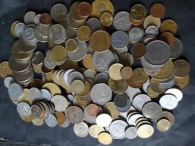 £9.99 • Buy 1 Kilo Kg Mixed Various Foreign Coins, And Some Old English