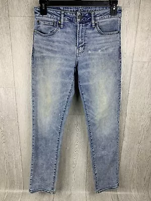 American Eagle AEO Men's Relaxed Slim Light Wash Airflex+ Denim 29x32 Jeans • $16