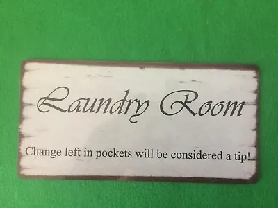 £6 • Buy Laundry Room Funny Sign Shabby Chic Plaque Indoor Or Outdoor