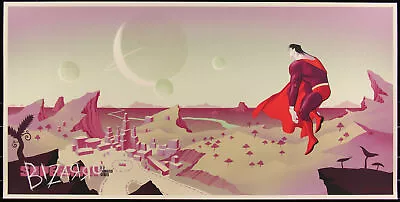 Superman (Bizarro Variant) Phantom City Creative Screen Print Movie Poster Mondo • $140