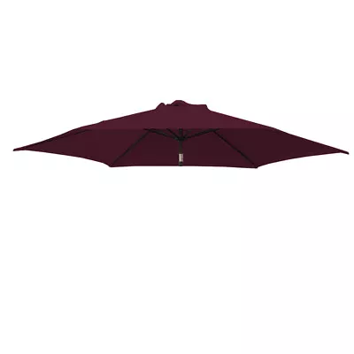 Replacement Fabric 2.5m 2.7m 3m Garden Patio Parasol Canopy Cover 6 Arm Or 8 Arm • £23.95