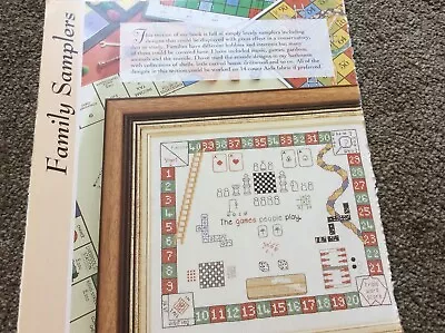 Jane Greenoff’s Family Games Sampler Design Cross Stitch Chart Only /513 • £0.99