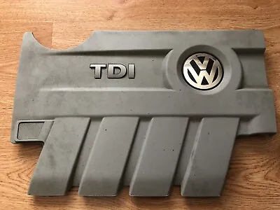 2009-2014 Volkswagen Jetta Engine Cover 2.0L TDI Diesel Silver  OEM • $30