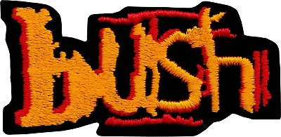 Patch - Bush Yellow Orange Logo Gavin Rossdale 90s Rock Music Band Iron On #9496 • $5.50