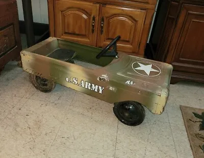 Rare AMF 501 US Army Command Pedal Car • $325