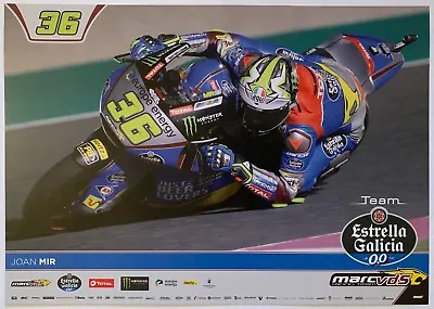 Joan Mir And Alex Marquez Un Signed Marc Vds 2018 Poster Motogp Very Rare. • $6.20