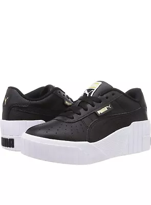$98.13 • Buy ⭐️ Puma Cali Wedge Black /White ⭐️ Size Women’s UK 7.5 ,EUR 41 , US 10 . ⭐️ BNIB