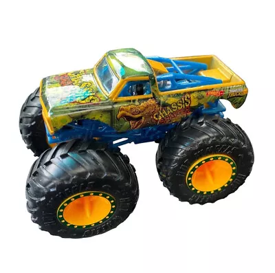 Hot Wheels Monster Jam Chassis Snapper Truck Toy 1:64 Green Turtle • $12.99