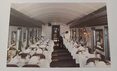 West Shore Railroad Postcard Dining Car Lewisburg Pennsylvania PA • $5