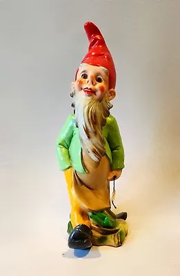 HEISSNER VTG West German Plastic/Rubber Gnome 915 15  Great Condition • $75