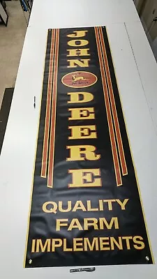 John Deere 30's Vertical Vintage Style Banner Dealer Promo Store Sign • $89.86