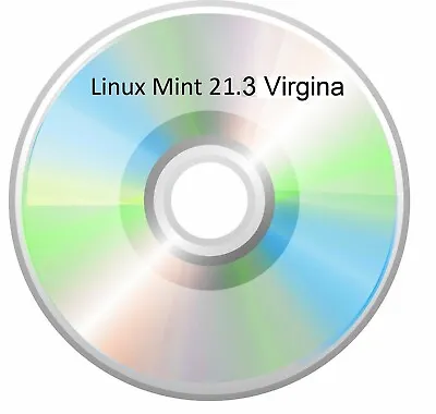 Linux Mint Virginia 21.3 INSTALL & LIVE 64 Bit DVD Cinnamon Edition • $4.95