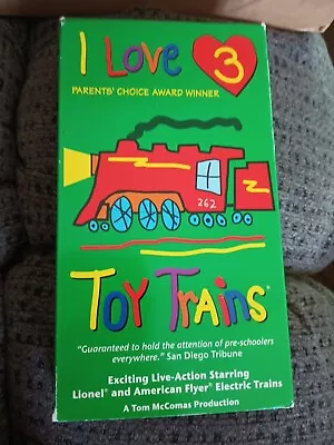 I Love Toy Trains 3 Lionel & American Flyer Electric Trains VHS • $6.99