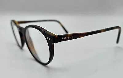 Polo Ralph Lauren Black/Havana 2083 5260 Eyeglasses Frames Only 48-20-145  • $49.99