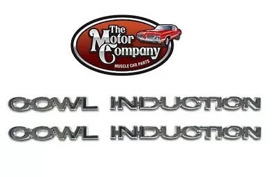 1970 1971 1972 Chevelle Cowl Induction Hood Emblems EZ ON 2 Side Tape EH012MC • $24.70