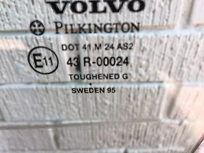 Volvo 850 Driver's Side Front Window 93 94 95 96 97 Also Some S70 • $65