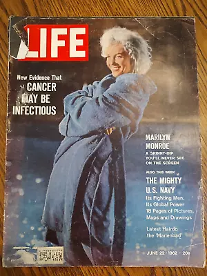 Life Magazine - Marylin Monroe Cover - June 22 1962 Issue • $8