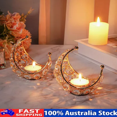 Gold Ramadan Moon Led Lamp Decoration Metal Ramadan Kareem Light Decoration AU • $17.31