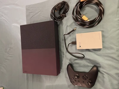 $350 • Buy Xbox One S - 1TB - Fortnite Special Edition (Purple) - With Games