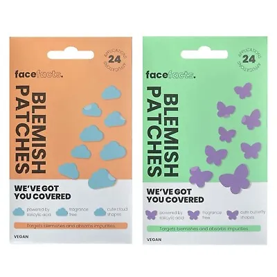 24x Blemish Spot Patches Salicylic Acid Targets Acne Spots Blemishes Impurities • £3.25