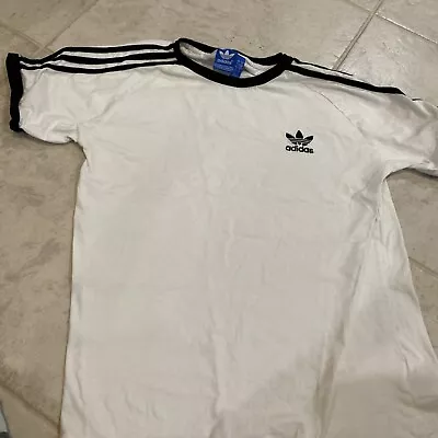 Mens Adidas T Shirt Size L Vintage • $13