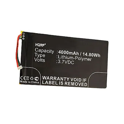 4000mAh Battery For Barnes & Noble NOOK HD 7  8GB Tablet BNRV400 BNTV400 • $21.45