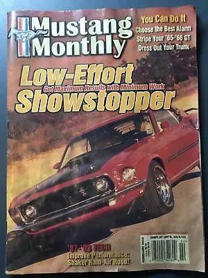 Feb 2002 Mustang Monthly Magizine.  COBRA MACH1 Boss 302  AWESOME    A-4 • $5.99